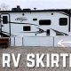 Best Travel Trailer Skirting Ideas & DIY Solutions | Best Travel Tips for Adventurers: Explore the World on a Budget