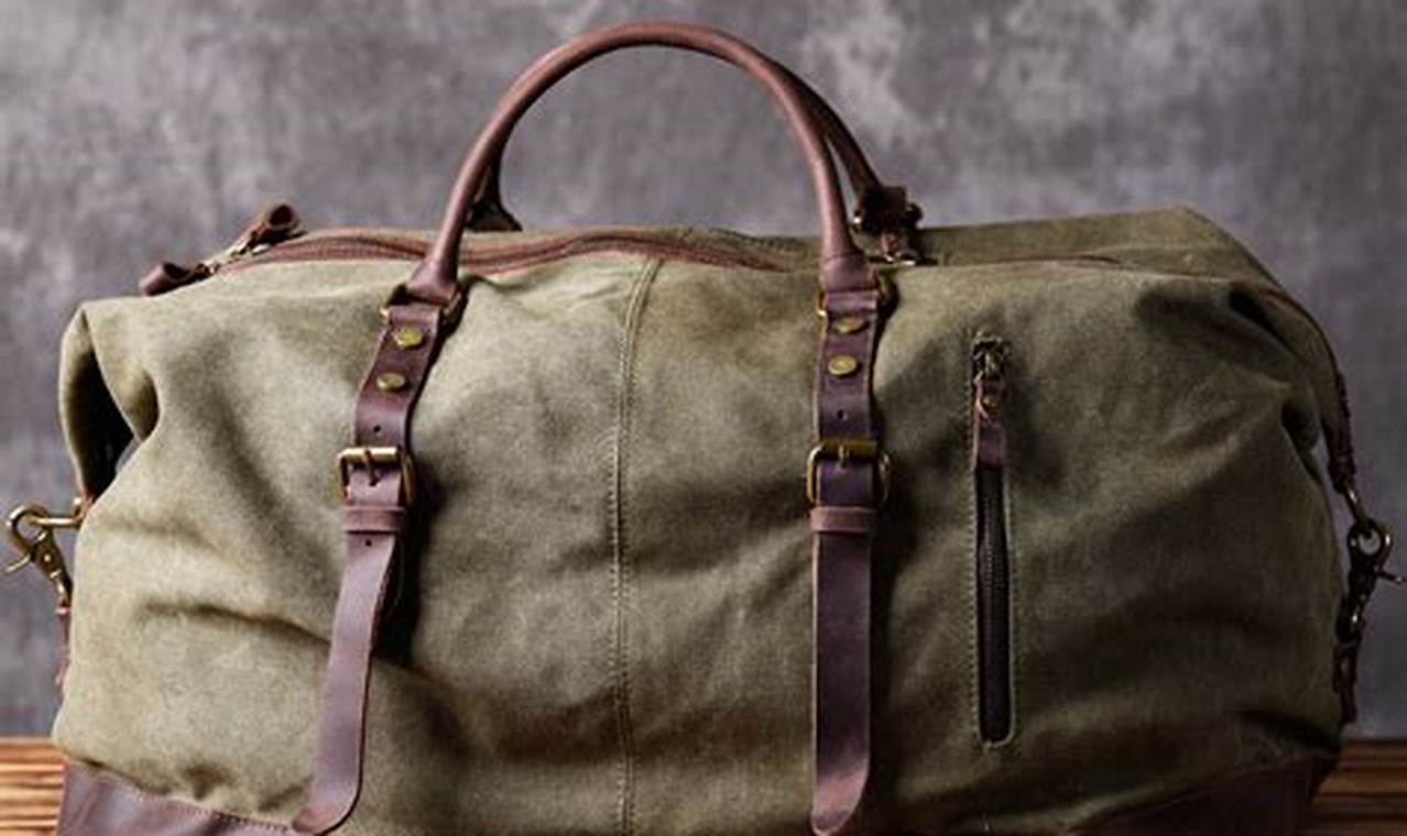 Best Overnight Travel Bags Mens: Style & Function | Best Travel Tips for Adventurers: Explore the World on a Budget