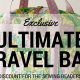 The Best Ultimate Travel Bag: Pack Smarter, Travel Lighter | Best Travel Tips for Adventurers: Explore the World on a Budget