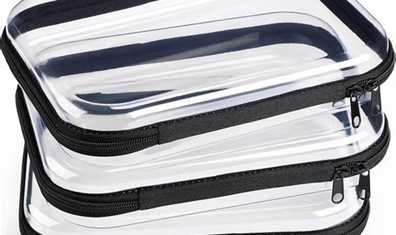 Organize with Ease: Clear Zipper Bags for Travel Essentials | Best Travel Tips for Adventurers: Explore the World on a Budget