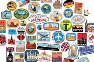 Custom Travel Bag Stickers: Decorate Your Bags! | Best Travel Tips for Adventurers: Explore the World on a Budget