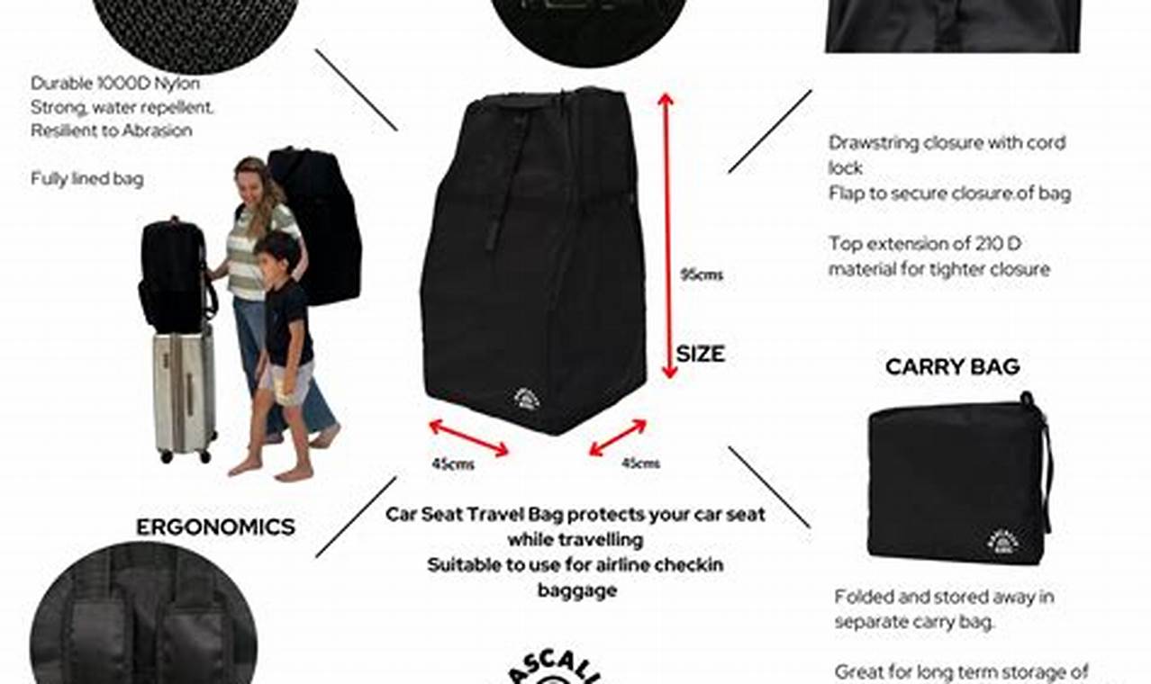 Best Car Seat Travel Bag: Protect Your Car Seat! | Best Travel Tips for Adventurers: Explore the World on a Budget
