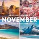 Top Countries: Best Places to Travel in November 2024 | Best Travel Tips for Adventurers: Explore the World on a Budget