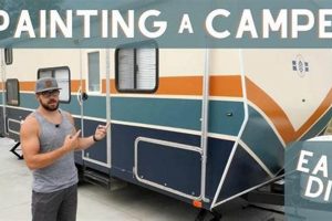 DIY Painting a Travel Trailer: Tips & Tricks! | Best Travel Tips for Adventurers: Explore the World on a Budget