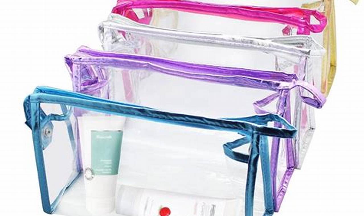 Travel Ready: Best Clear Cosmetic Bags for Travel Today! | Best Travel Tips for Adventurers: Explore the World on a Budget