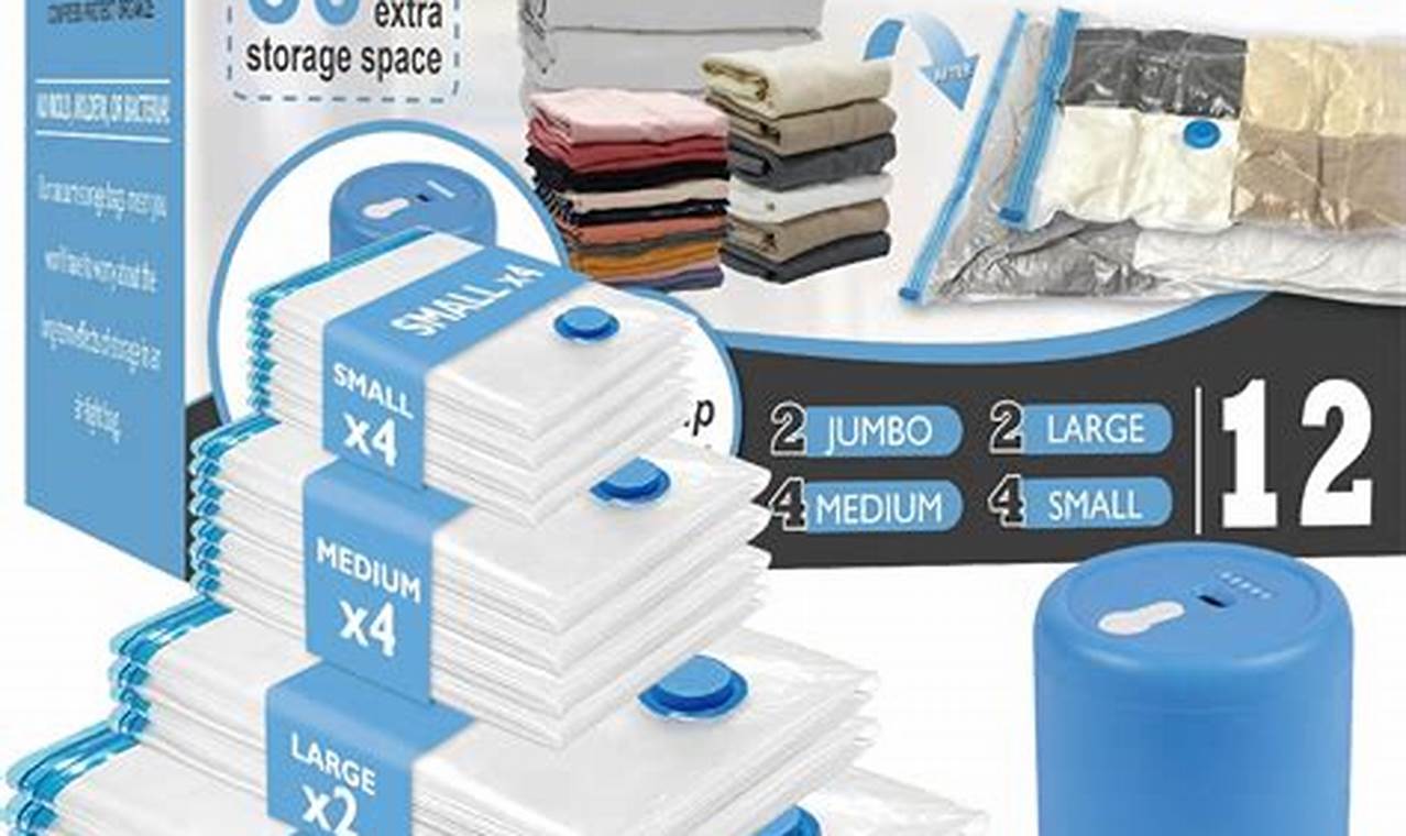 Best Travel Vacuum Bags: Maximize Space! | Best Travel Tips for Adventurers: Explore the World on a Budget