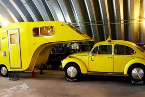 Mini VW Beetle Travel Trailer: Tiny Trailers, Big Adventures! | Best Travel Tips for Adventurers: Explore the World on a Budget