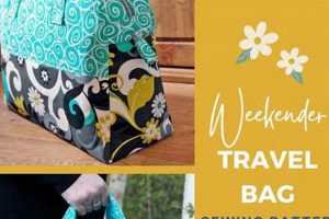 DIY Travel Bag Pattern: Sew Your Perfect Getaway Bag! | Best Travel Tips for Adventurers: Explore the World on a Budget